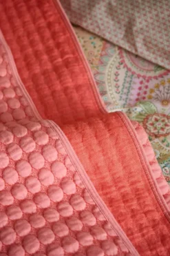 Plaid Fill in the dots Rosa