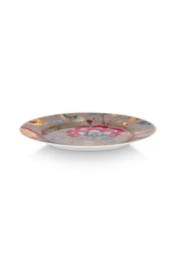 Platzteller Blooming Tales Fantasy Khaki 32cm