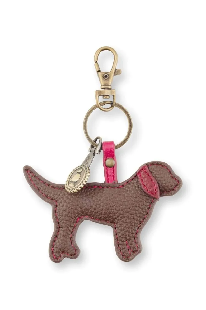 Pucky Schlüsselanhänger Hund Braun