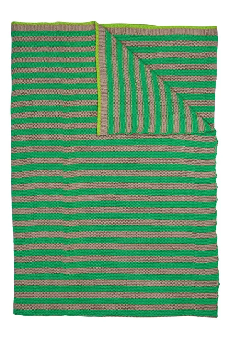 Quilt Bonsoir Stripe Grün