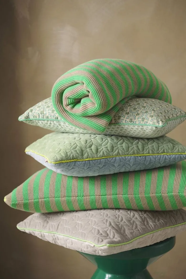 Quilt Bonsoir Stripe Grün