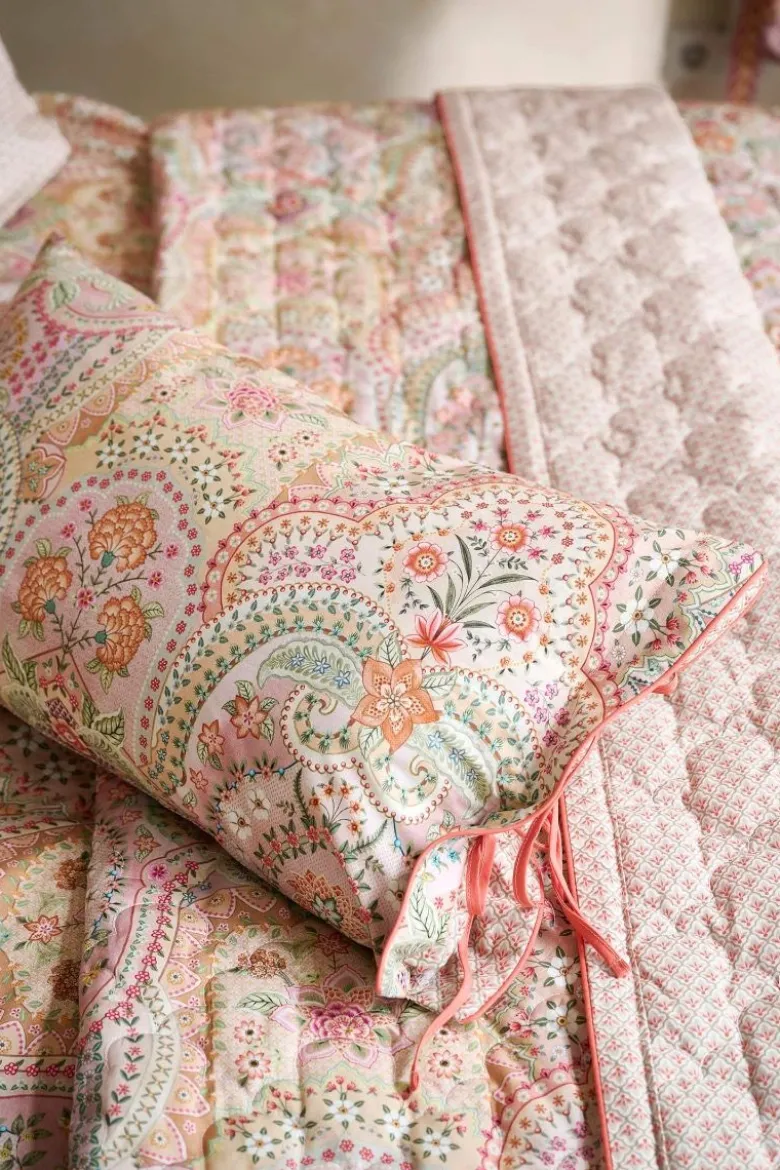 Quilt Jabali Flower Koralle