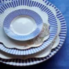 Royal Stripes Essteller Blau 26.5 cm