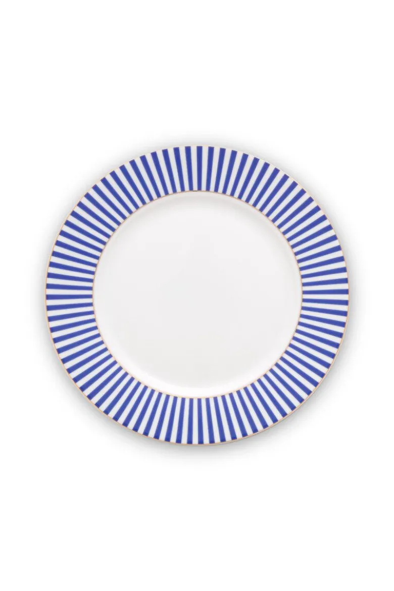 Royal Stripes Frühstücksteller Blau 21 cm
