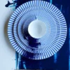 Royal Stripes Gebäckteller Blau 17 cm