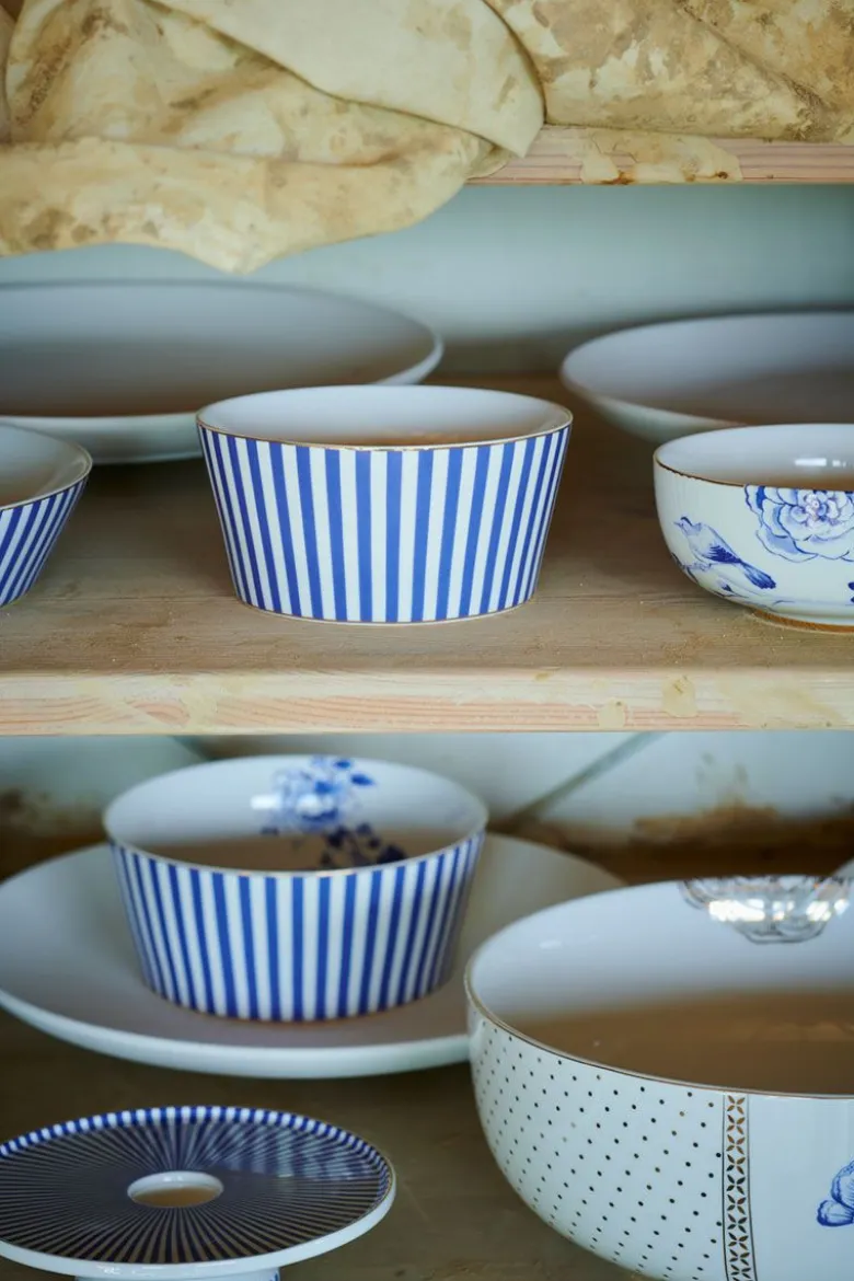Royal Stripes Schale Blau 15 cm