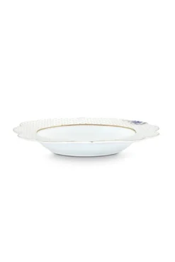 Royal White Suppenteller Golden Dots 23,5 cm