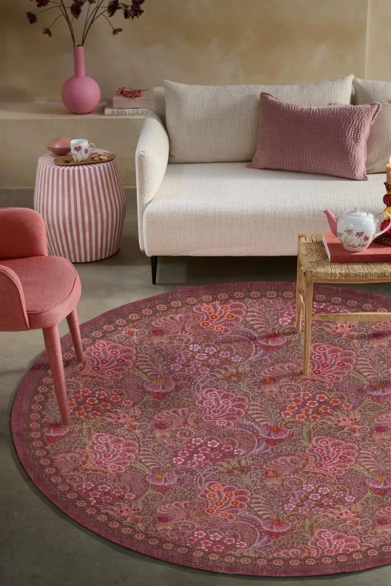 Runde Teppich Kitenge by Pip Terra