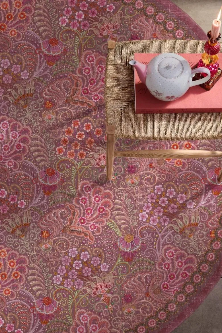 Runde Teppich Kitenge by Pip Terra