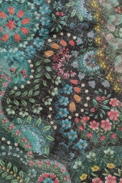 Runde Teppich Moon Delight by Pip Dunkelblau