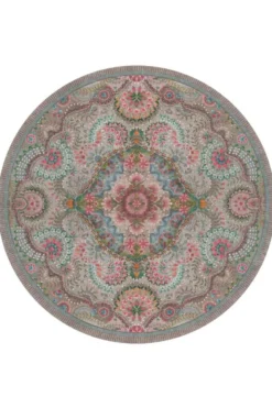 Runde Teppich Moon Delight by Pip Pastell Khaki