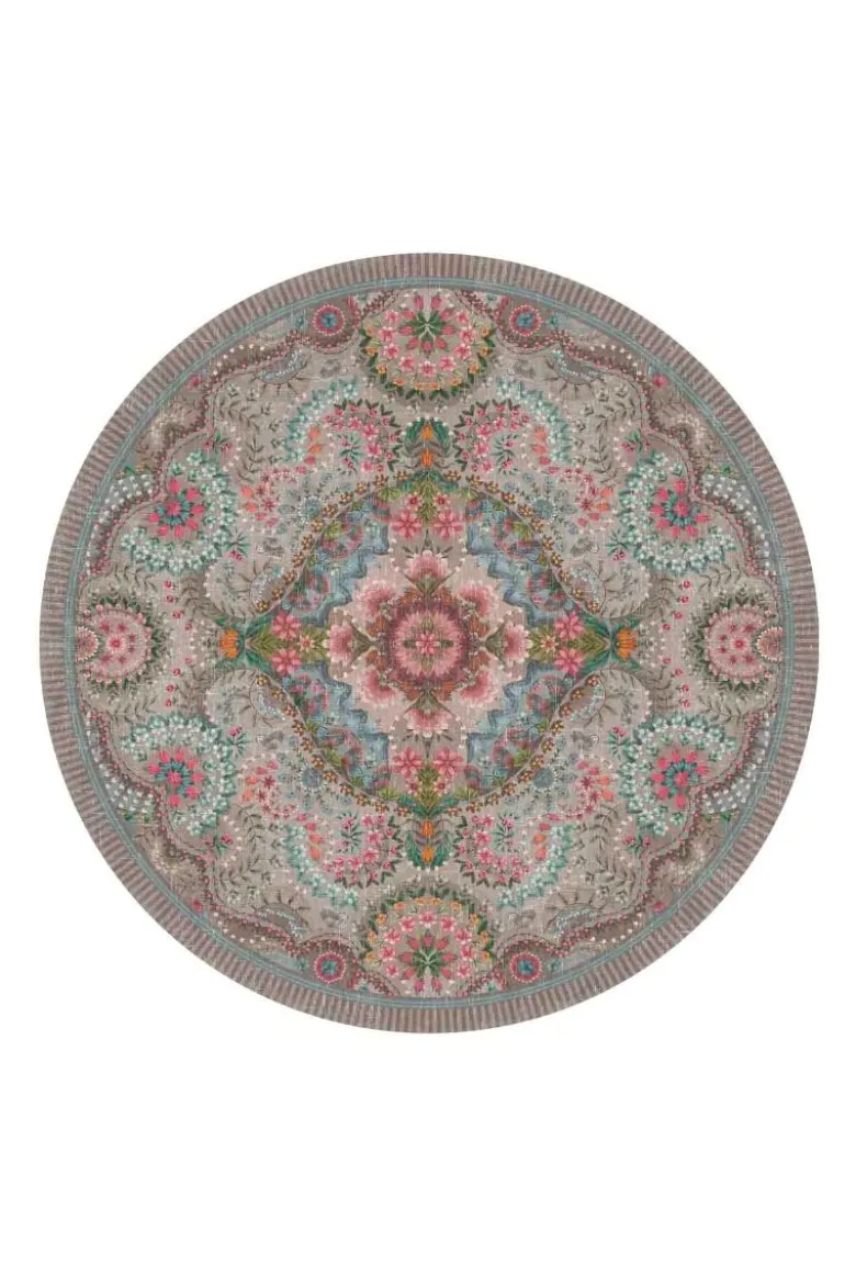 Runde Teppich Moon Delight by Pip Pastell Khaki