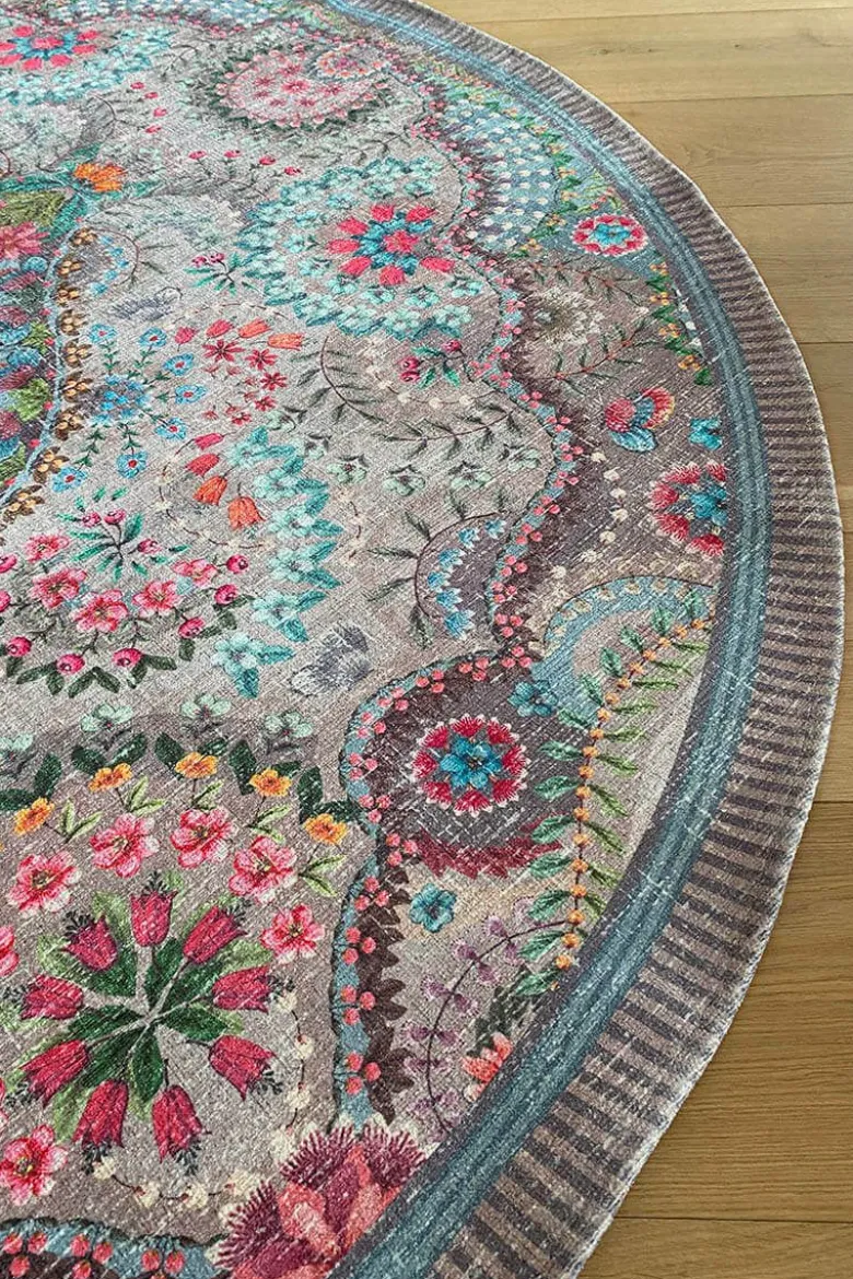 Runde Teppich Moon Delight by Pip Pastell Khaki