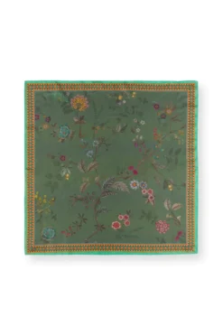 Schal Bodhi Flower Grün