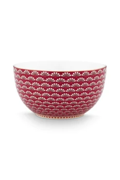 Schale Blooming Tales Dunkelrot 12cm