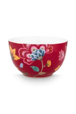 Schale Blooming Tales Fantasy Dunkelrot 23cm
