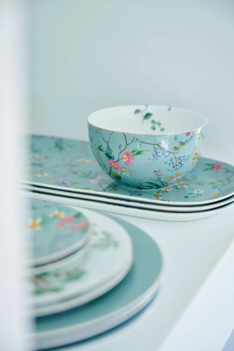 Schale Jolie Blumen Blau 12cm