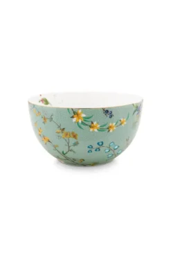 Schale Jolie Blumen Blau 12cm