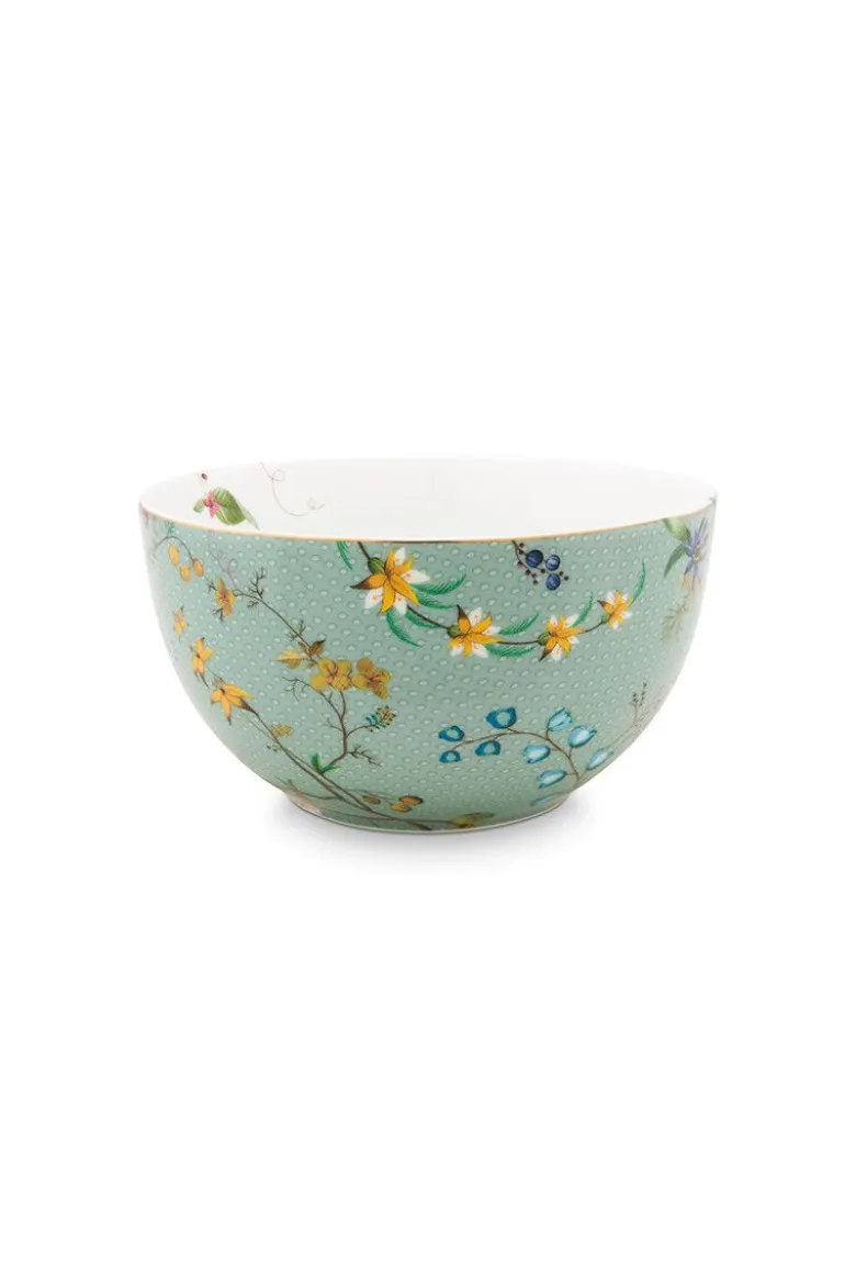 Schale Jolie Blumen Blau 12cm