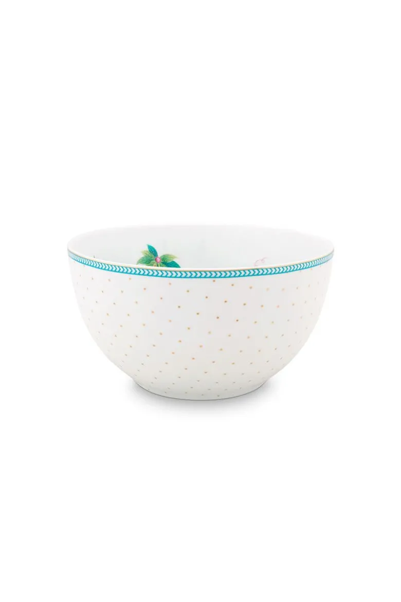 Schale Jolie Punkte Gold Blau 15cm