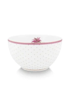 Schale Jolie Punkte Gold Rosa 15cm