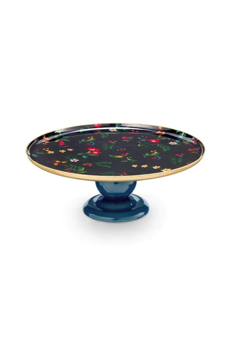 Schale Metall Kugel Berry Blues Blau 24cm