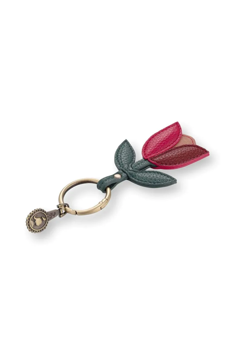 Schlüsselanhänger Tulpe Rosa