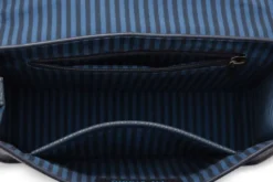 Schultertasche Fenna Klein Il Ricamo Blau