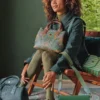 Schultertasche Fenna Klein Jabali Grün