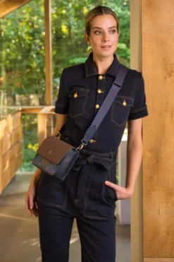 Schultertasche Fenna Klein Jabali Blau
