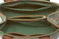 Schultertasche Fia Mittelgroß Jabali Grün