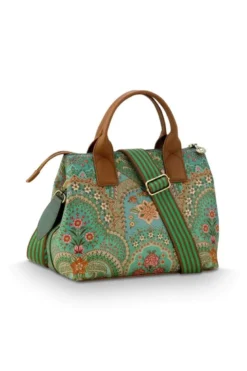 Schultertasche Fia Mittelgroß Jabali Grün