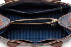 Schultertasche Fia Mittelgroß Jabali Blau