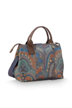 Schultertasche Fia Mittelgroß Jabali Blau