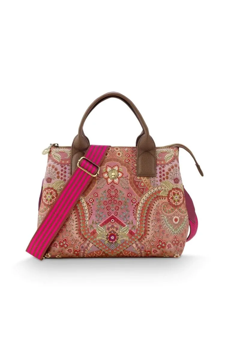 Schultertasche Fia Mittelgroß Jabali Rot