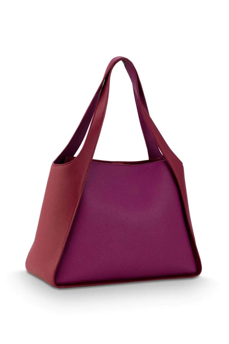 Schultertasche Filou Groß Lila