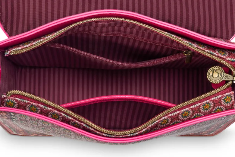 Schultertasche Frances Mittelgroß Imani Rot