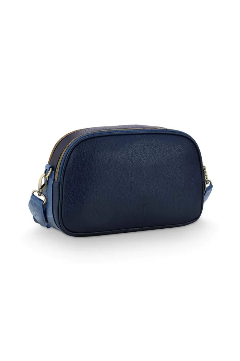 Schultertasche Frida Mittelgroß Blau