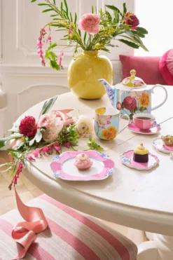 Set/2 Espresso Tasse & Untertasse Royal Rosa 125ml
