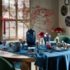 Set/2 Espresso Tasse & Untertasse Berry Blues
