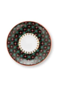 Set/2 Espresso Tasse & Untertasse Berry Blues