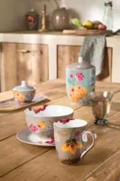Set/3 Frühstück Set Blooming Tales Fantasy Khaki