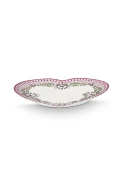 Set/2 Herz Form Teller Lily&Lotus Lila 21.5cm