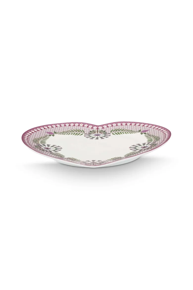 Set/2 Herz Form Teller Lily&Lotus Lila 21.5cm