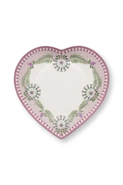 Set/2 Herz Form Teller Lily&Lotus Lila 21.5cm