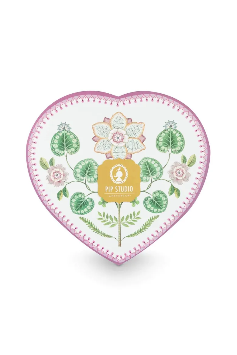 Set/2 Herz Form Teller Lily&Lotus Lila 21.5cm
