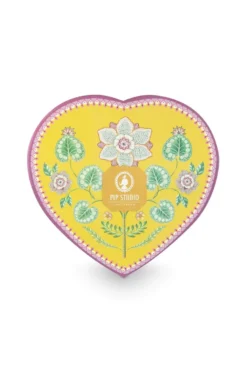 Set/2 Herz Form Teller Lily&Lotus Gelb 21.5cm