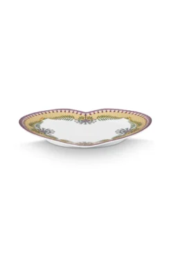 Set/2 Herz Form Teller Lily&Lotus Gelb 21.5cm