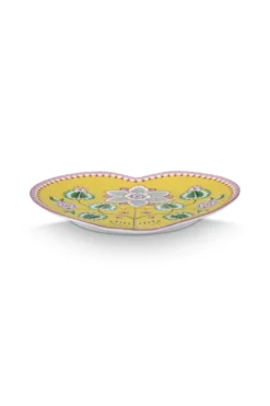 Set/2 Herz Form Teller Lily&Lotus Gelb 21.5cm