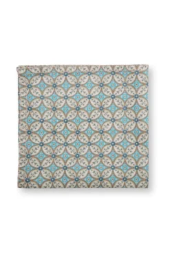 Set/4 Servietten Blooming Tales Bustani Khaki/Blau